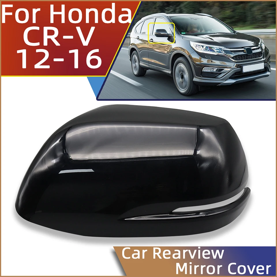 Car External Door Rearview Mirror Cover Cap Shell Housing Lid Wing