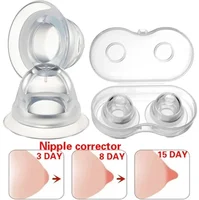 Soft Silicone Nipple Corrector Nipple Suckers Suction Nipple Aspirator Puller Flat Inverted Retraction Nipple Treatment Redress 1