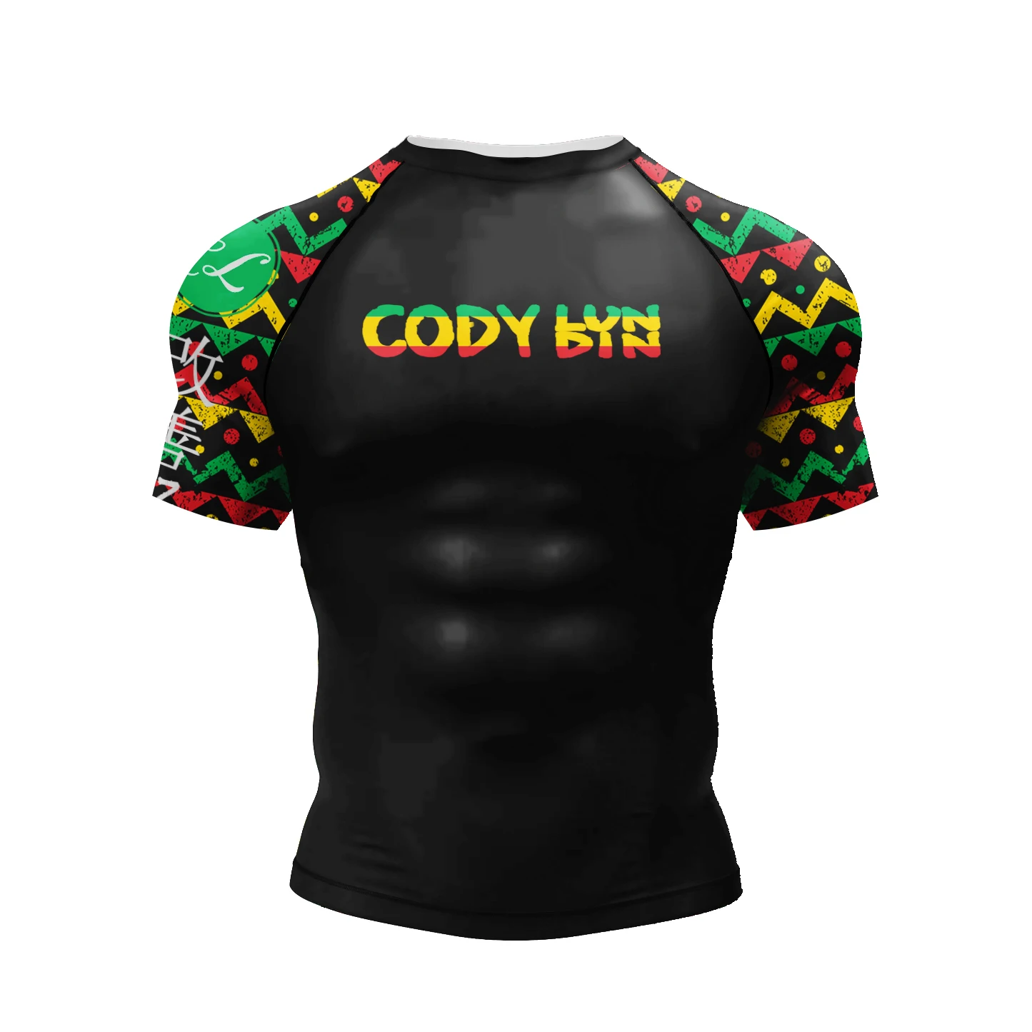 3D Druck Sport Schnell Trocknend Atmungsaktive Männer T-shirt Outdoor Straße Jiu-jitsu Boxing Team Training Uniform Kurzarm Kleidung top – Detail 17