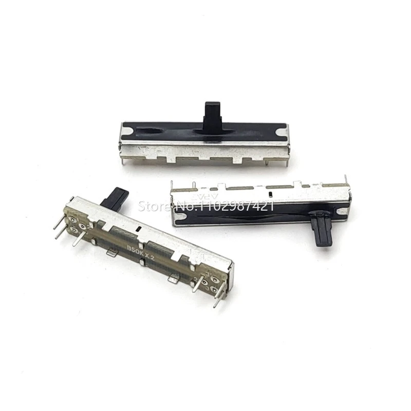 2PiecesSC302G45MMSlidingPotentiometerDoubleB50Kx2Equalizer