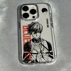 Anime BLUE LOCK Themed Soft Phone Case - Stylish Protective Cover in Blue - Samsung A52 (LYK - 255LY0729E1)
