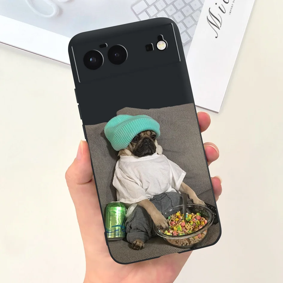 Astronaut-Themed Shockproof Silicone Case - Cute and Durable Cover