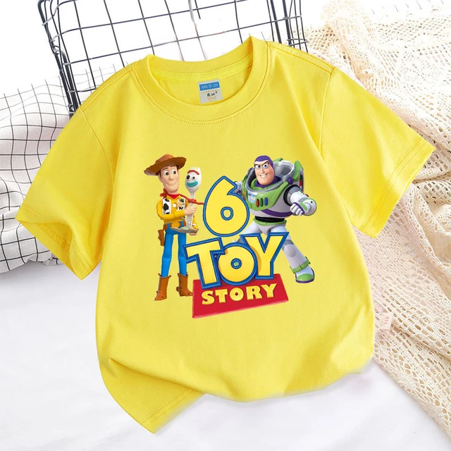 Camiseta con motivo de personaje amarilla niña