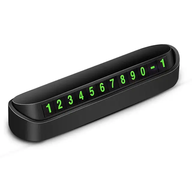 Placa de Número de Telefone para Carro: Solução Prática para Estacionamentos Temporários 6 Placa de Número de Telefone para Carro: Estacionamento Temporário Sem Preocupações