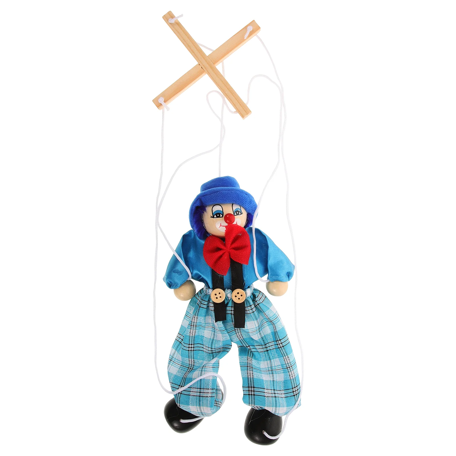 

Unique Marionette Parent-child Gift Pirate Velvet Wood Kid Toy Funny Puppets