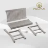 Garden Bench, 2-Person Poly Lumber Patio Bench,All-Weather Outdoor Bench That Never Rot and Fade, Memorial Bench,Suit for Garden 6