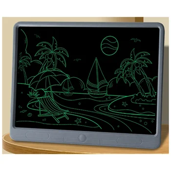 T10C!21 Inch Children's Drawing Board Learning Writing Board Monochrome Handwriting Graffiti Board 1