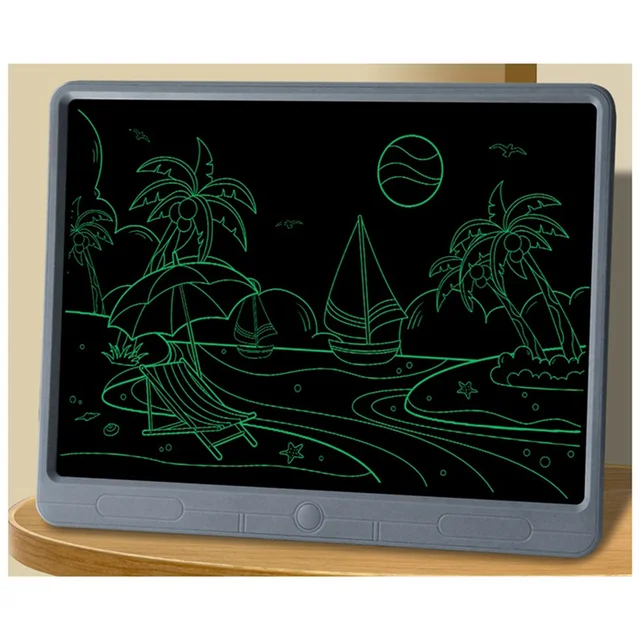 T10C!21 Inch Children's Drawing Board Learning Writing Board Monochrome Handwriting Graffiti Board 1