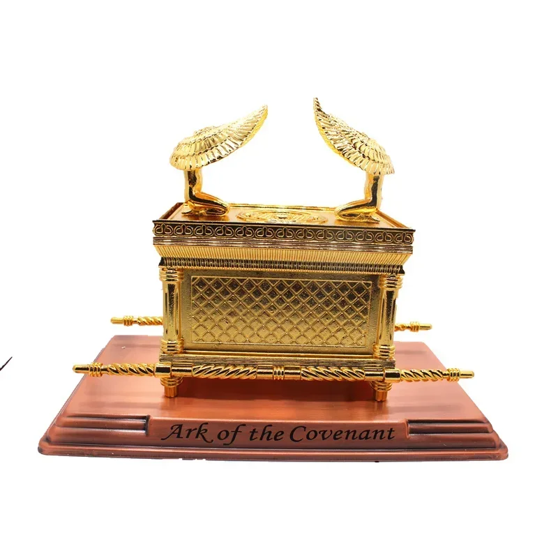 Big Ark of Covenant Gold-plating Christian Handicrafts Church Jesus ark Religious