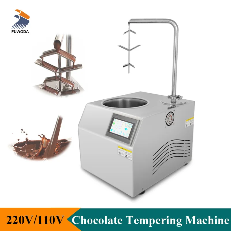 Electric 7L Chocolate Melter Melting Machine Tempering Machine for Chocolate Making Food Grade Stainless Steel Commercial