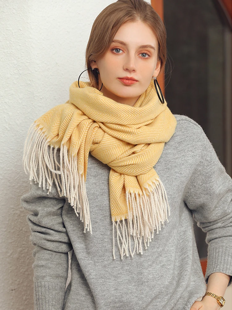 New Imitation Cashmere Elegant Women Scarf Winter Scarve Pashmina