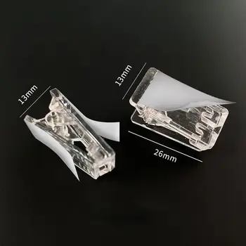 30 قطعة ذاتية اللصق قماش مزخرف جداري مقاطع شفافة الاكريليك لزجة مقاطع ملصق صور جدار معلق مقاطع الربيع 6