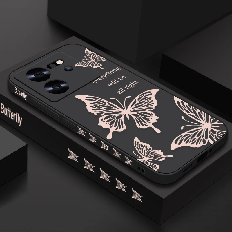 Butterfly Lanyard Phone Case with Enhanced Protection
