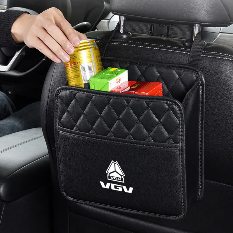 

Car Back Seat Hanging Organizer Storage Bag Phone Water Cup Snack Storage Pocket For VGV VX7 U70Pro U75PLUS U75 TX7 Accessories