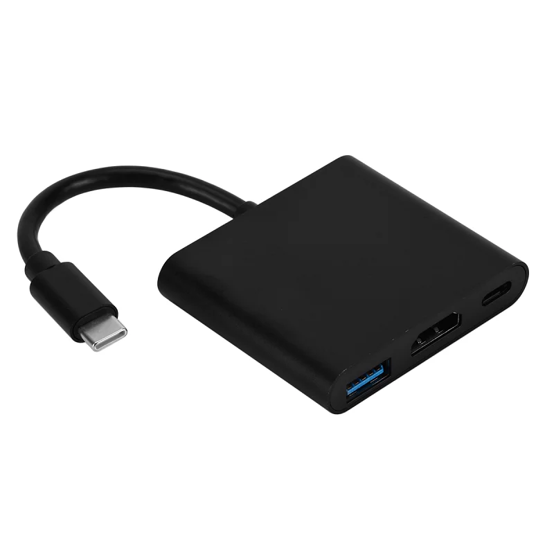 محول 3 في 1 Type-C إلى HDMI و USB