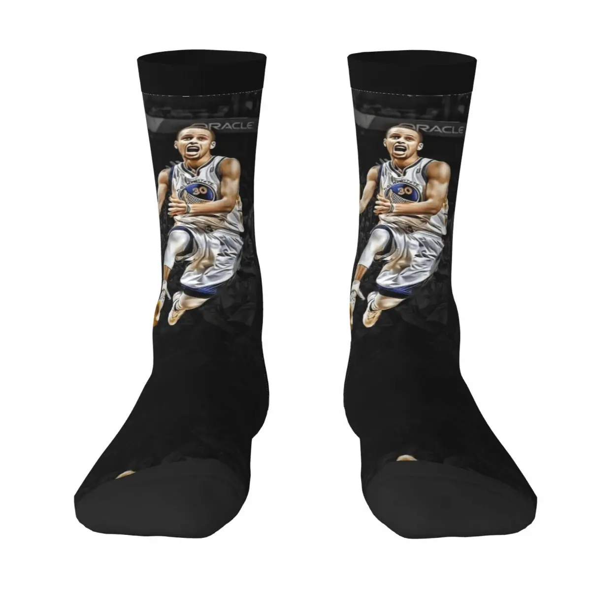 

Graphic Stephens And Currys Mengshen Mengku Basketball Stars Adult Socks Drawstring Backpack Elastic Stockings Geek
