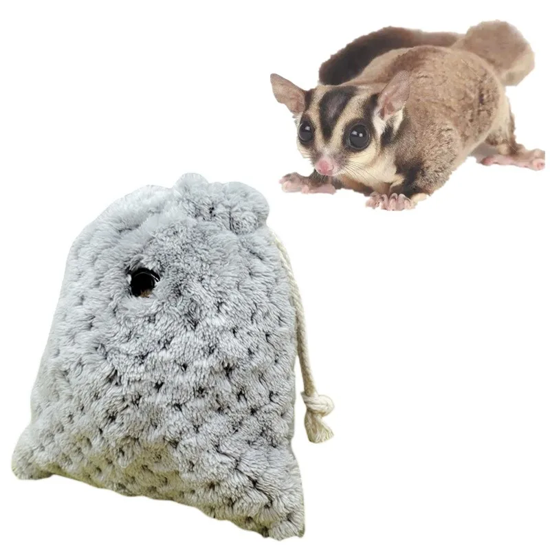 Borsa da trasporto per Sugar Glider, Borsa da viaggio per criceti, Mini borsa portatile con coulisse, Sacchetto con coulisse, Borsa per miele - immagine 5