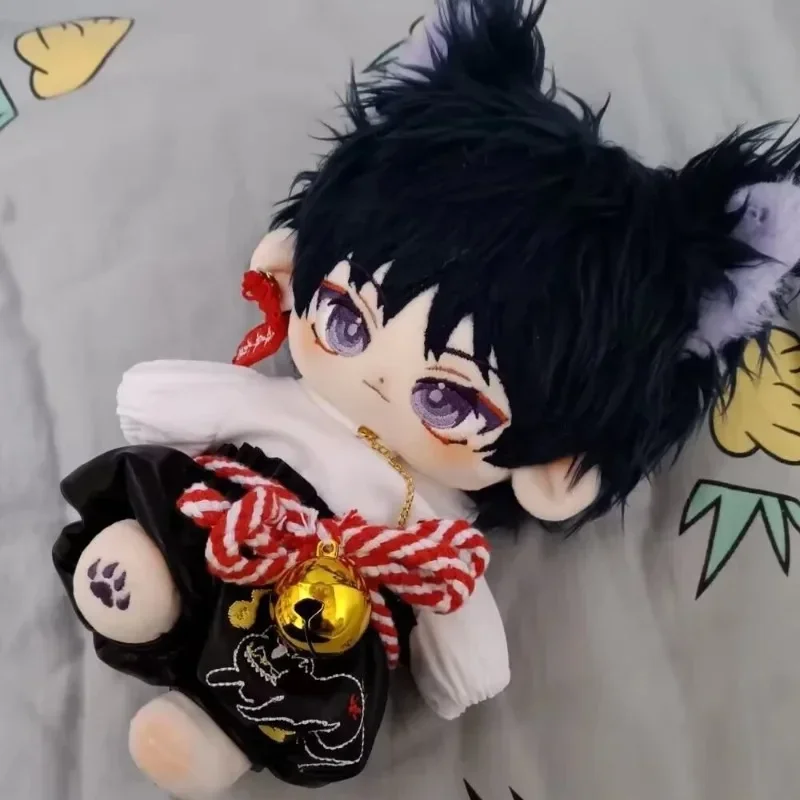 

Genshin Impact Wanderer Scaramouche Cute Plush 20cm Doll Stuffed Dress Up Cospslay Anime Toy Figure Xmas Gifts WEN
