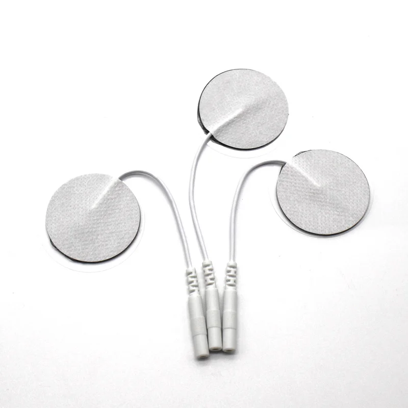 30/50/100Pcs 3.5cm Round EMS Pulse Gel Electrode Pads for TENS Acupunctu Massage Muscle Relax