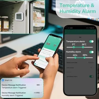 Tuya Mini Zigbee Thermometer Hygrometer Temperature Humidity Sensor Require Hub work with Tuya Alexa Yandex Zigbee2MQTT ZHA - Image 3