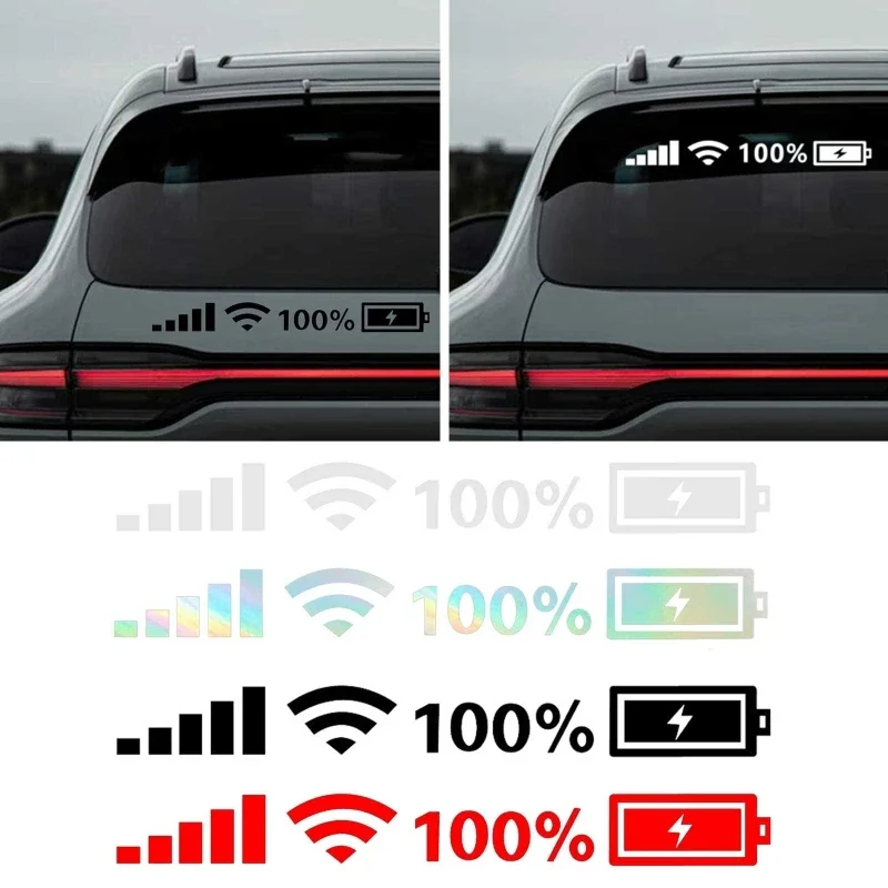 

Автомобильные наклейки, Wi-Fi, 100 наименований батарей, фотообои с индивидуальным дизайном, внешние декоративные наклейки для окон автомобиля, 35 см