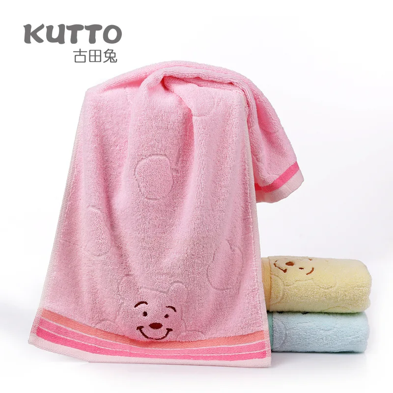 New Baby Face Towel Microfiber Drying Bath Towel Cartoon Children Towels Kid Washcloth 34x75cm