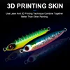 MSEASFREE Luminous Metal Artificial Bait 30G 40G 60G UV Sinking Saltwater Fishing Lure Metal Jig Seafishing Throw Jig 5