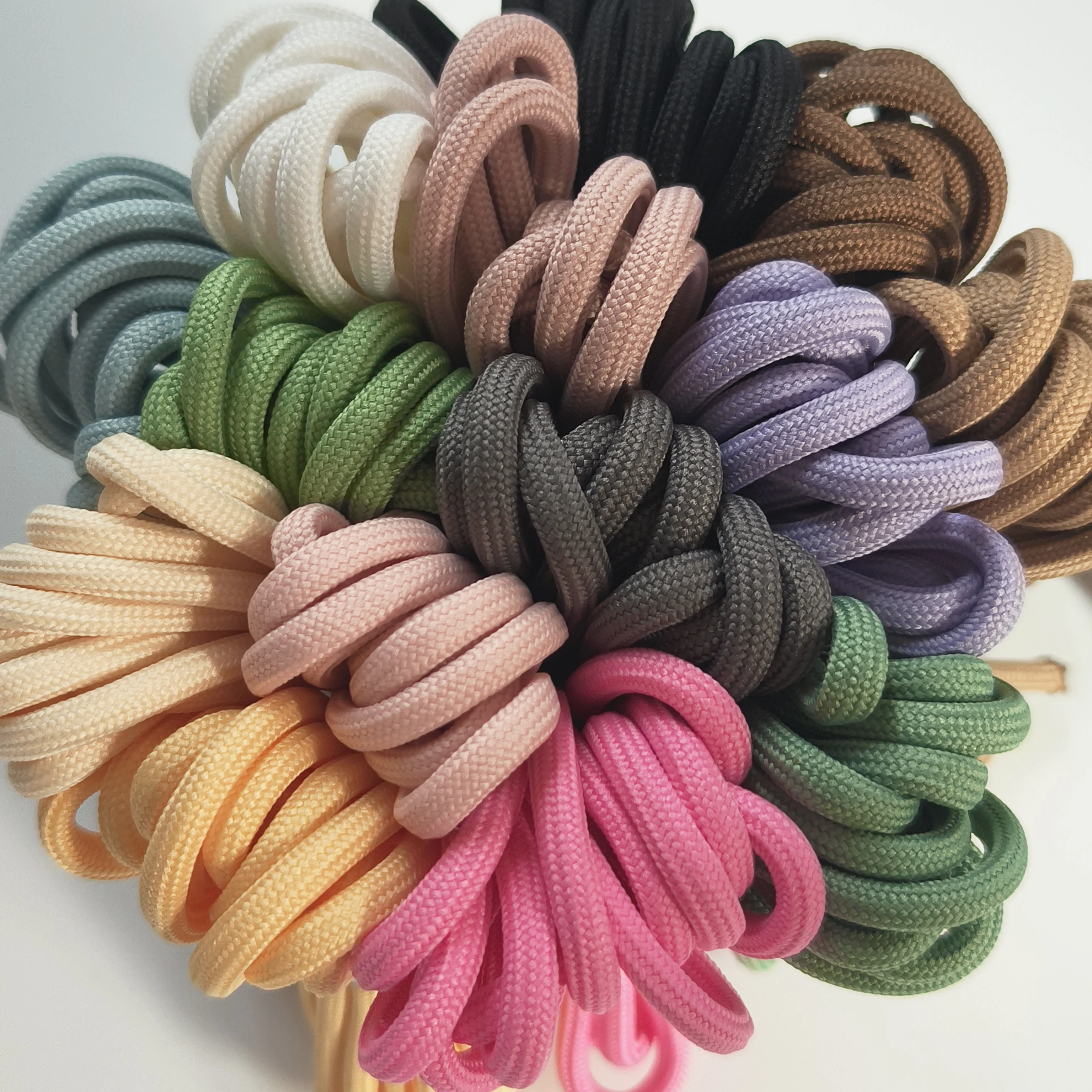 5mm Polyester Braid Rope Lurex yarn 5 meters a bundle DIY Project Small Jewelry Making Macrame Cords