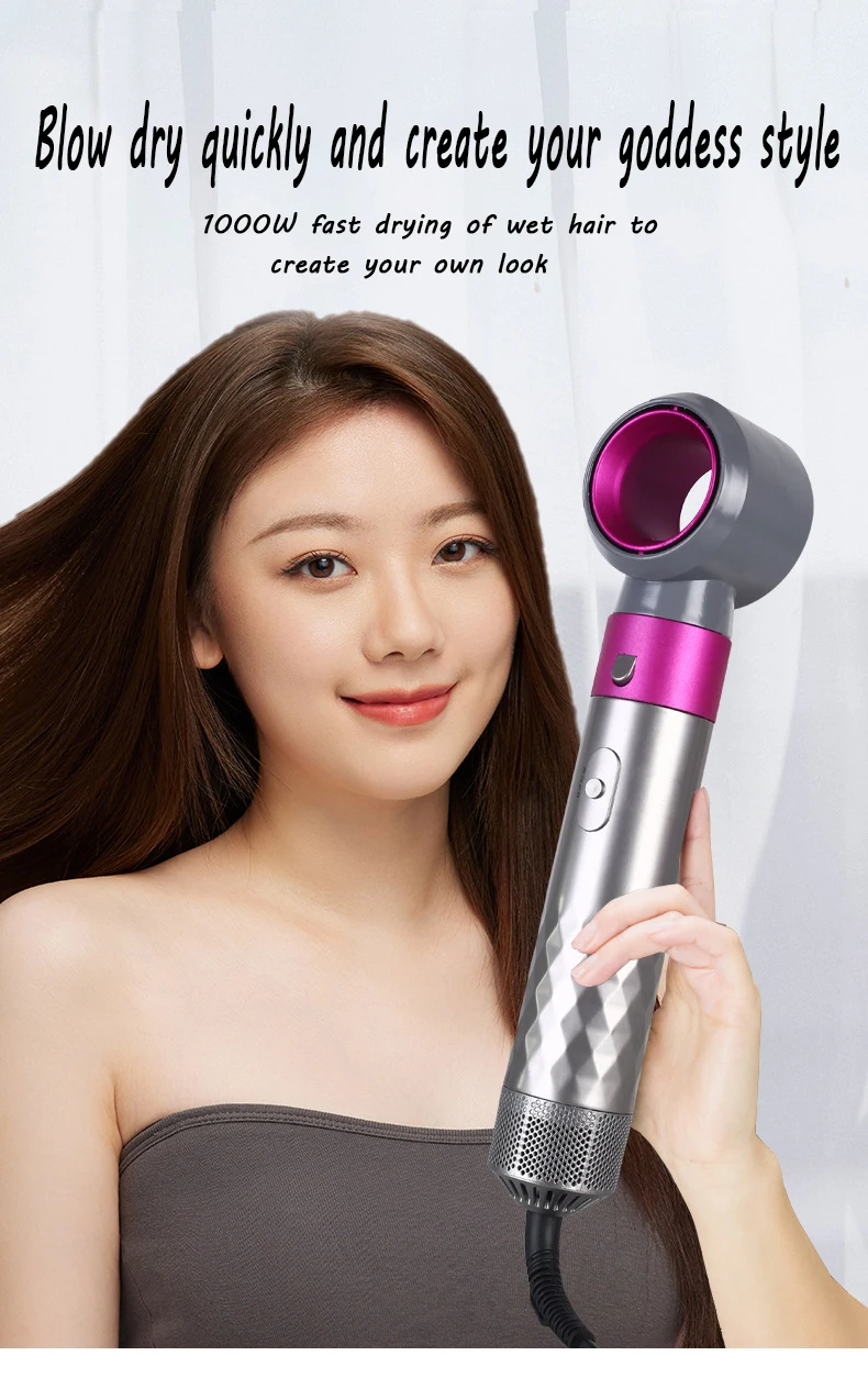 Secador de Cabelo Molhado e Seco 5 em 1 Novo Pente Quente Conjunto Profissional Curling Ferro Alisador Cabelo Ferramenta Estilo Secador Doméstico Kit 29 Home & Garden