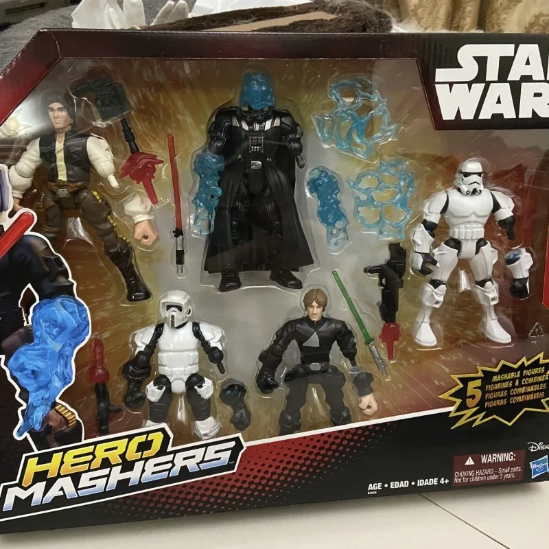 Фигурка Хасбро из «Звездных Войн», Люк Скайуокер, Хан Соло, Лея, органа, Кеноби, уилхуф, Таркин, даже пиелл, герой, машер, коллекционная игрушка