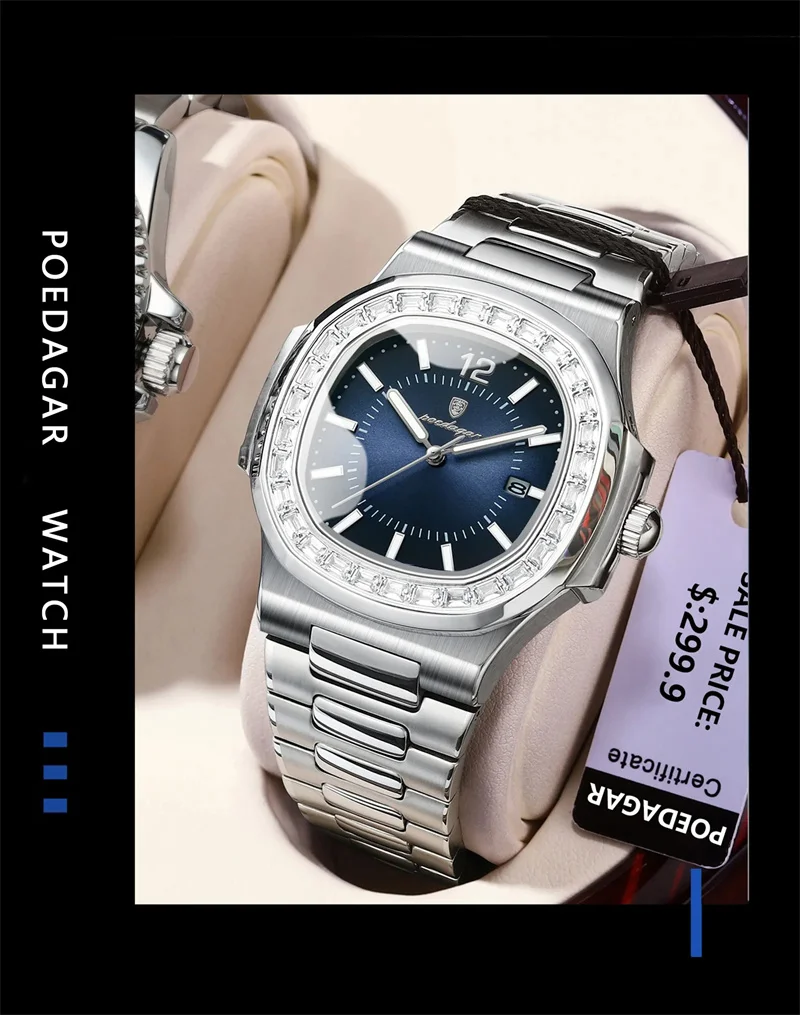 POEDAGAR 918 Men's Watch description image 13