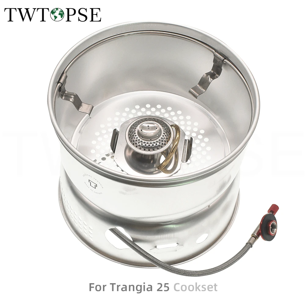 TWTOPSE Camping Folding Table Gas Burner Set For Trangia 25 27 Storm