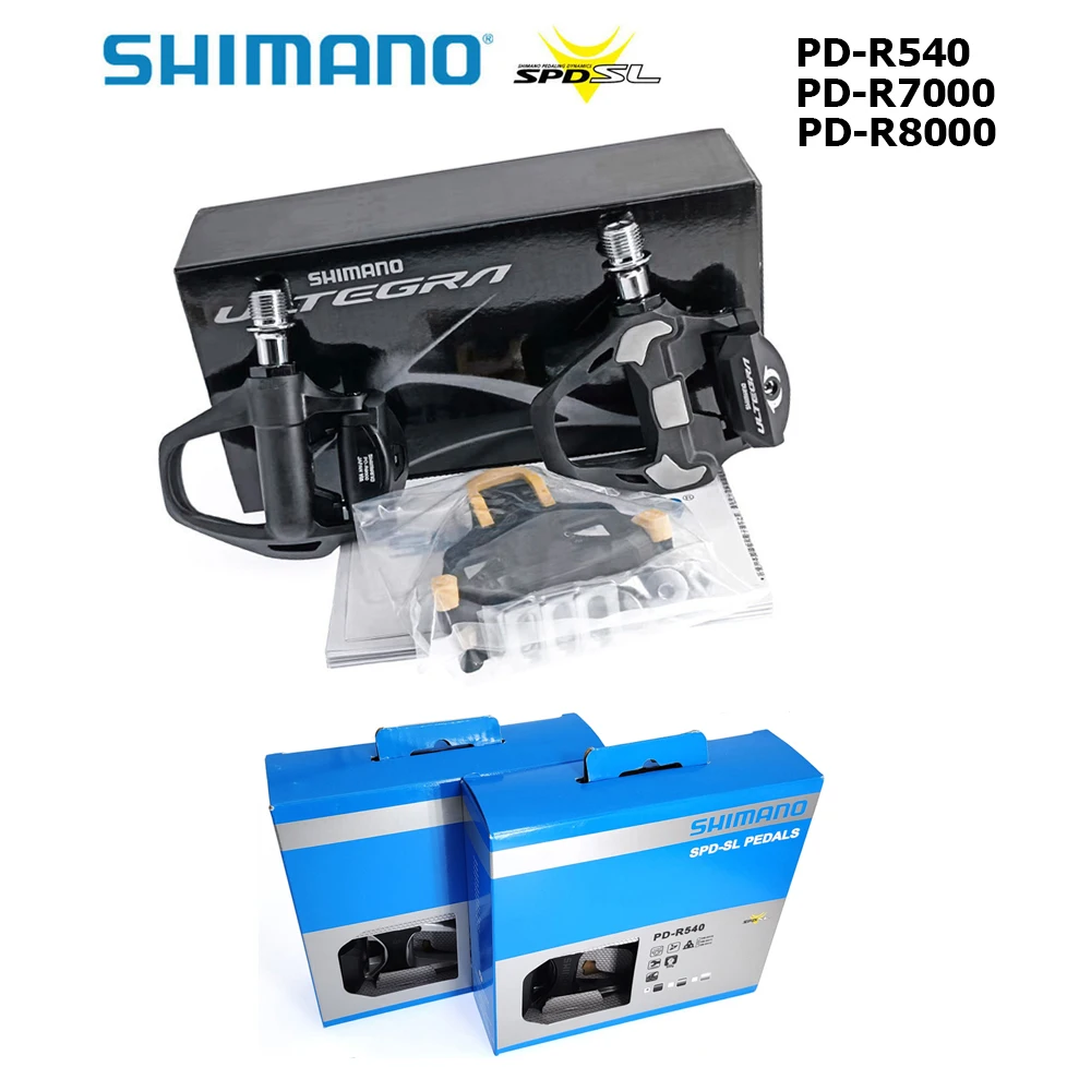 

Shimano PD R540 105 R7000 Ultegra R8000 Pedal Carbon Cycling Pedal Road Bike Pedal Automatic Locking Pedal With SH11 Cleat Parts