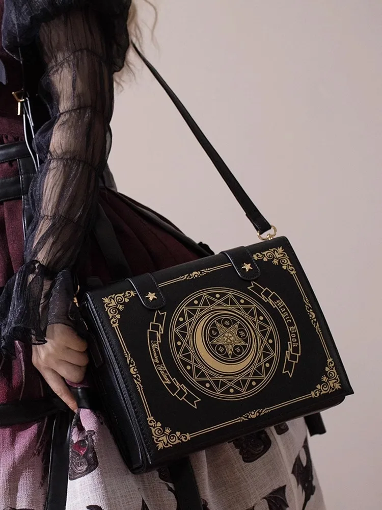 girls-star-magic-book-lolita-bag-cosplay-prop-student-jk-uniform-gold-stamping-crossbody-bag-handbags-christmas-gift
