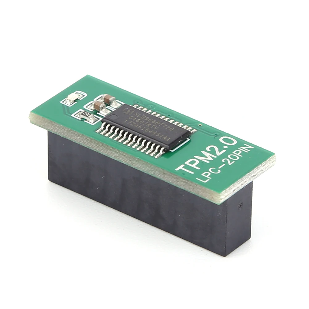 TPM 2.0 신뢰할 수 있는 플랫폼 모듈 LPC-20PIN 마더보드 카드, ASUS GIGABYTE 인텔 AMD용, 윈도우 11 업그레이드 테스트 교체 부품