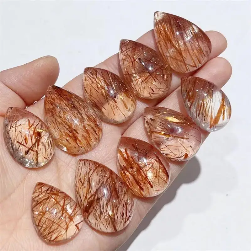 

1 шт., цепочка с подвеской из натурального кварца, 26-34 мм