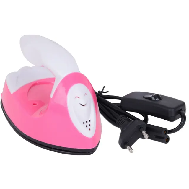 DIY Small Heat Press Iron Portable Electric Mini Heat Press Machine Versatile Rapid Heating-Up Craft Clothes Sewing Supplies 3