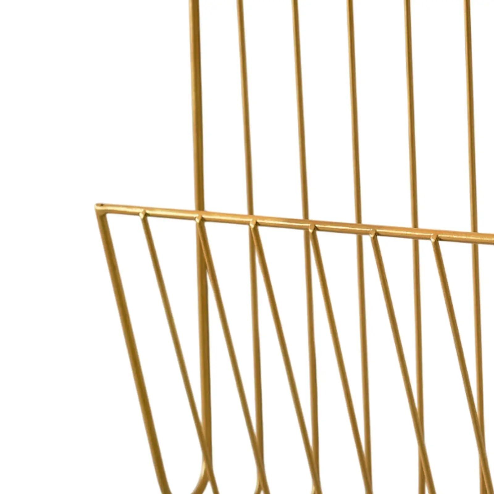 Magazine Rack Versatile Iron Decoration Office Home Hanging Wall File Holder Storage for Documents Books Magazines Papers files