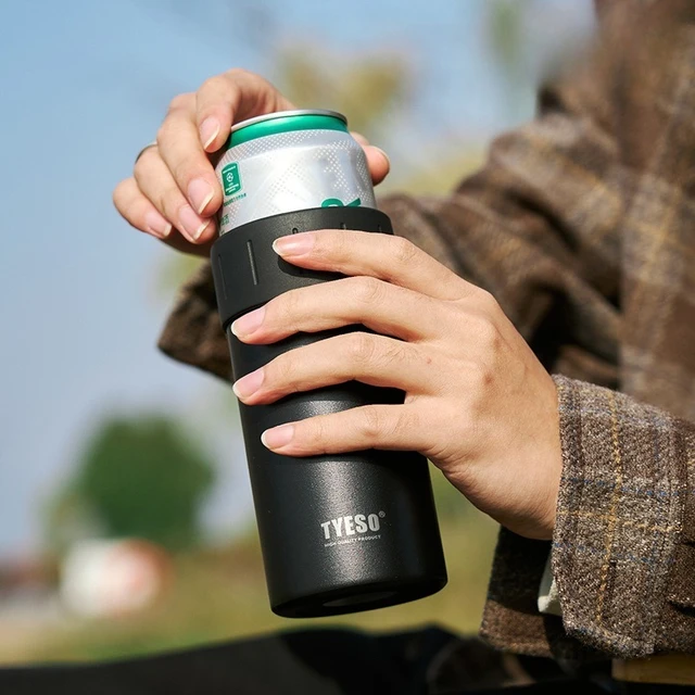 304 Stainless Steel Insulated Beer Bottle Cooler Keep Warm/Cold Double Wall Beverage Cooler Cup Vacuum Drink Can Cooler