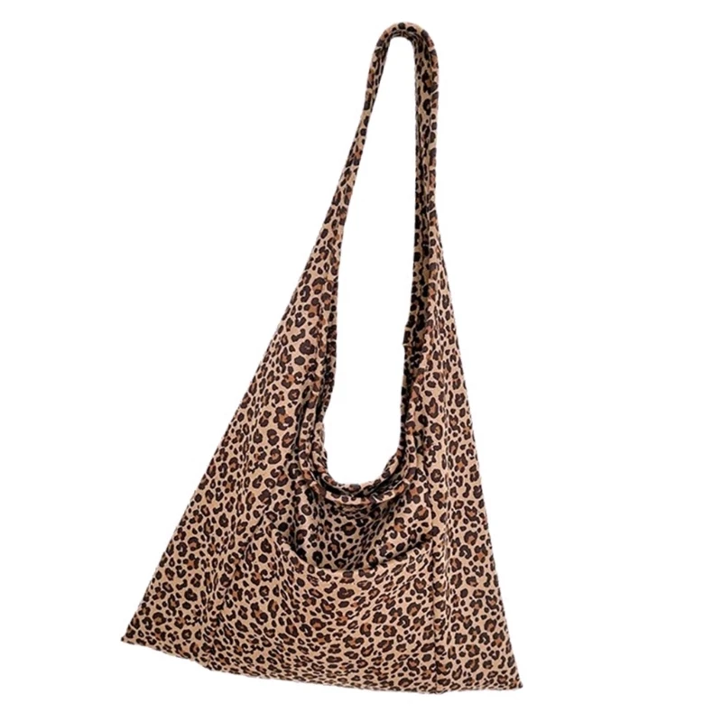 Fashionable Leopard Pattern Single Strap Large Handbag for Daily Use and Travel 5