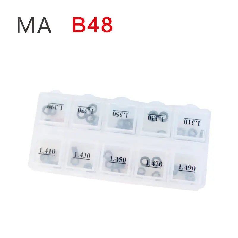 

B48 наладочные шайбы для инжектора с общей топливной магистралью, размер B48 шайбы для ремонта насадки