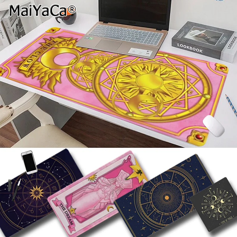 

Moon Phase Magic Celestia New Natural Rubber Gaming Mousepad Desk Mat Size For Keyboards Mat Boyfriend Gift