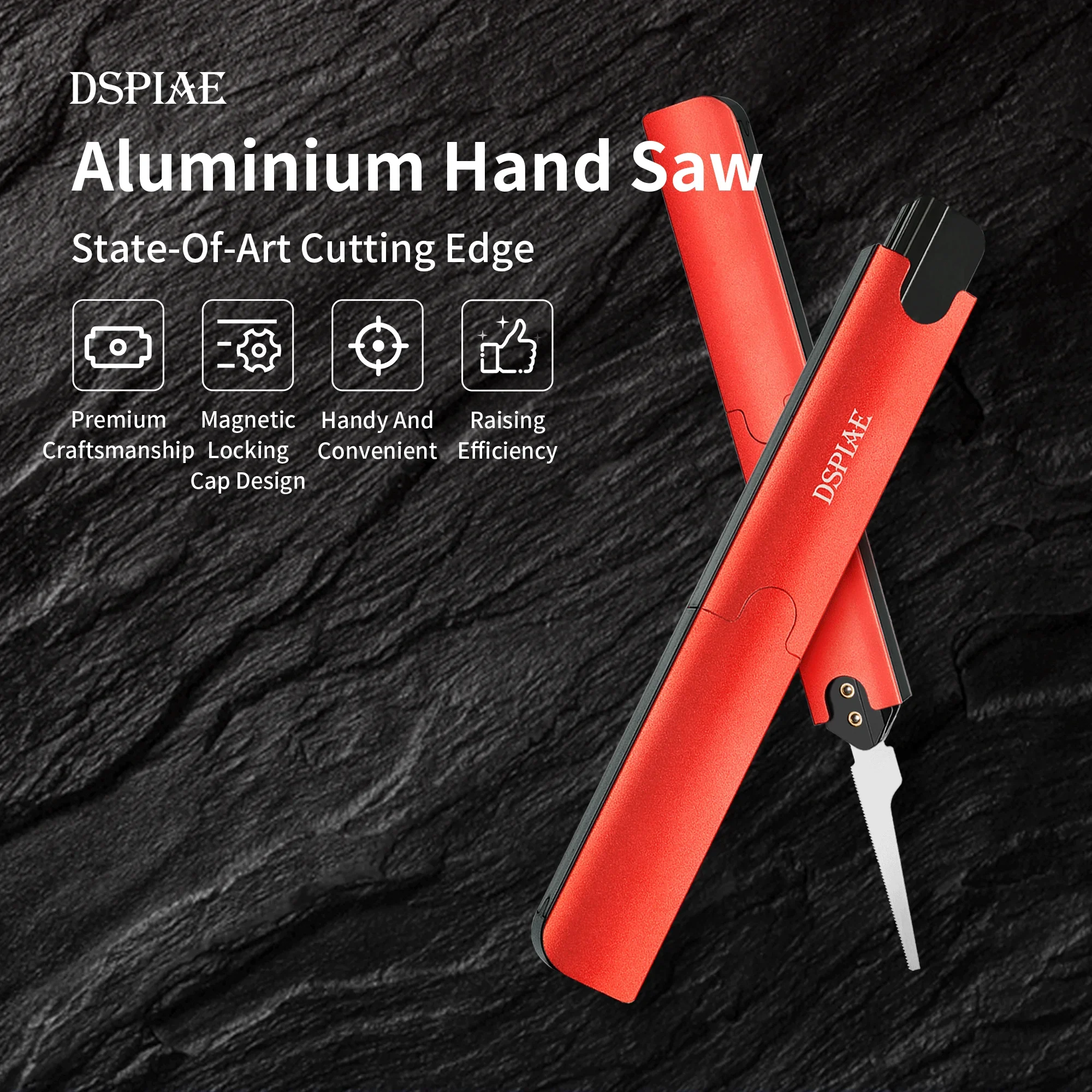 DSPIAE AT-HW Aluminum Hand Saw With Blades Modeling Tools