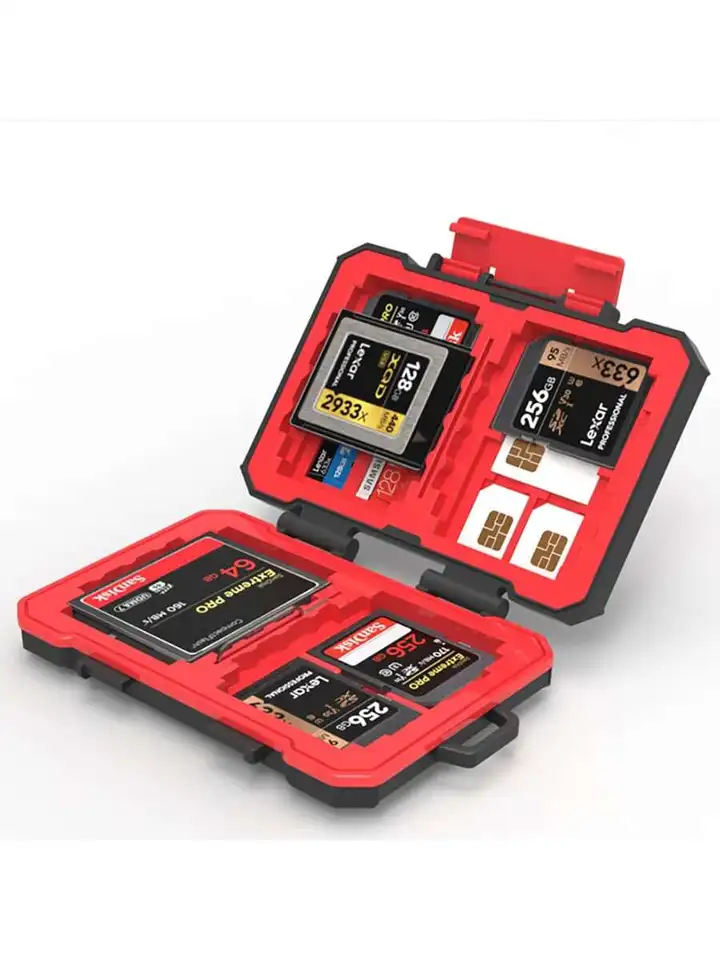 Waterproof Micro SD Card Holder Organizer Case
