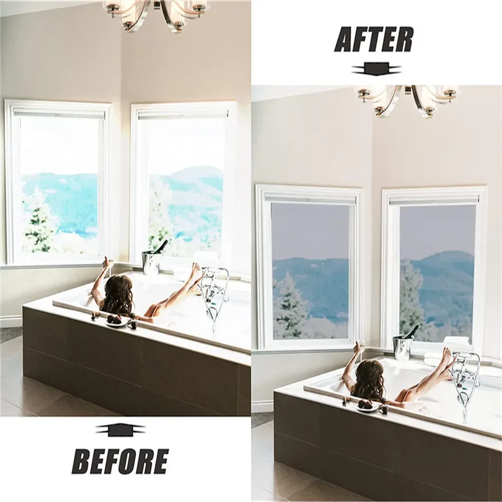 Window Film Window Privacy Film One Way Window Film Mirror Effect Tint Glass Covering