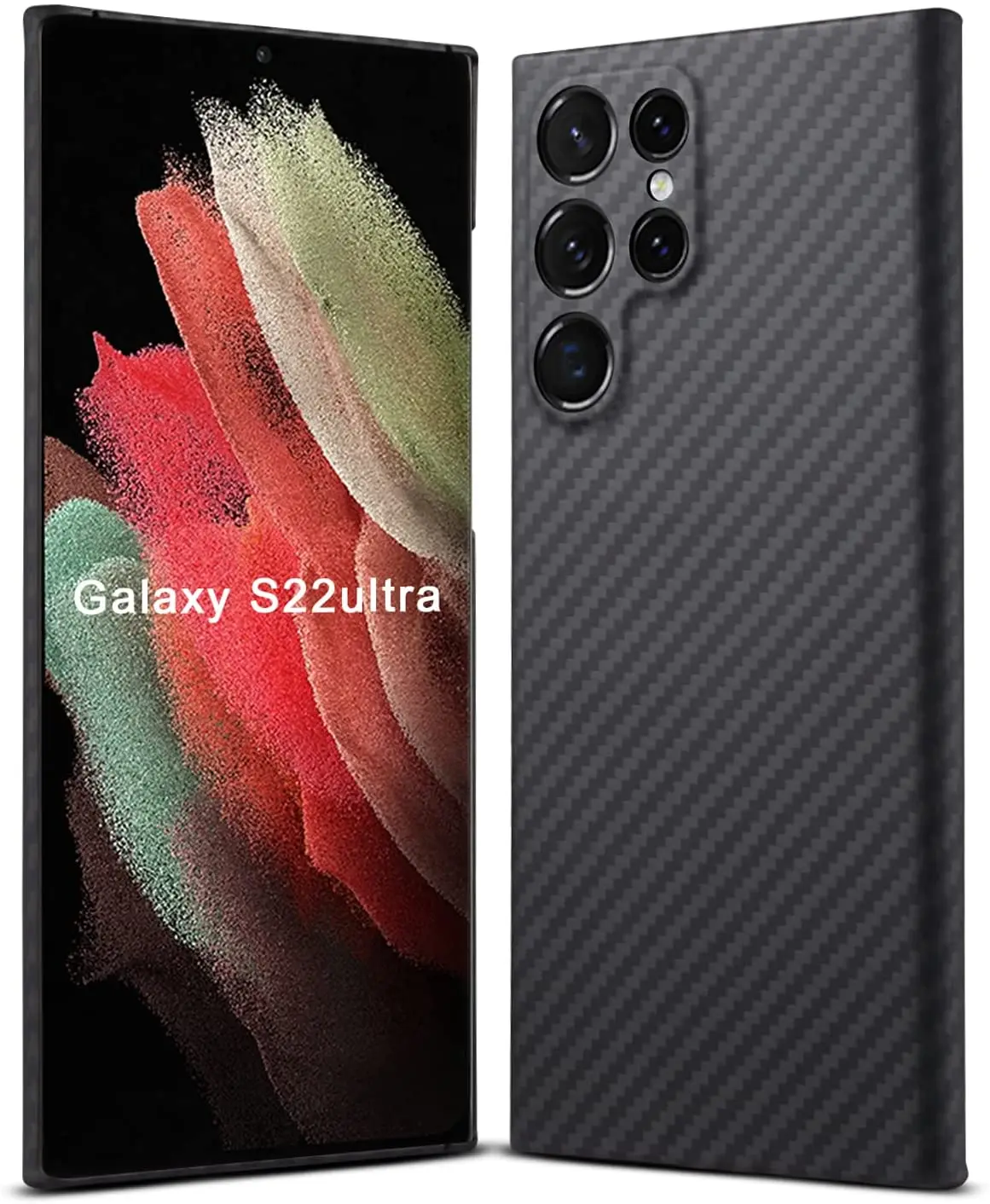

Чехол из арамидного углеродного волокна для Samsung Galaxy S22, ультрамягкий чехол для Samsung S22 Plus, Ультратонкий и легкий Чехол