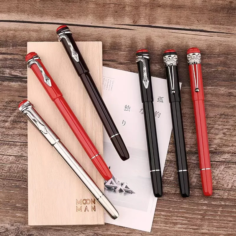 MoonMan F9s Upgraded Version of The Classic Heritage Pen Spider Pen Snake Pen Learning Stationery School Office Supplies Gift