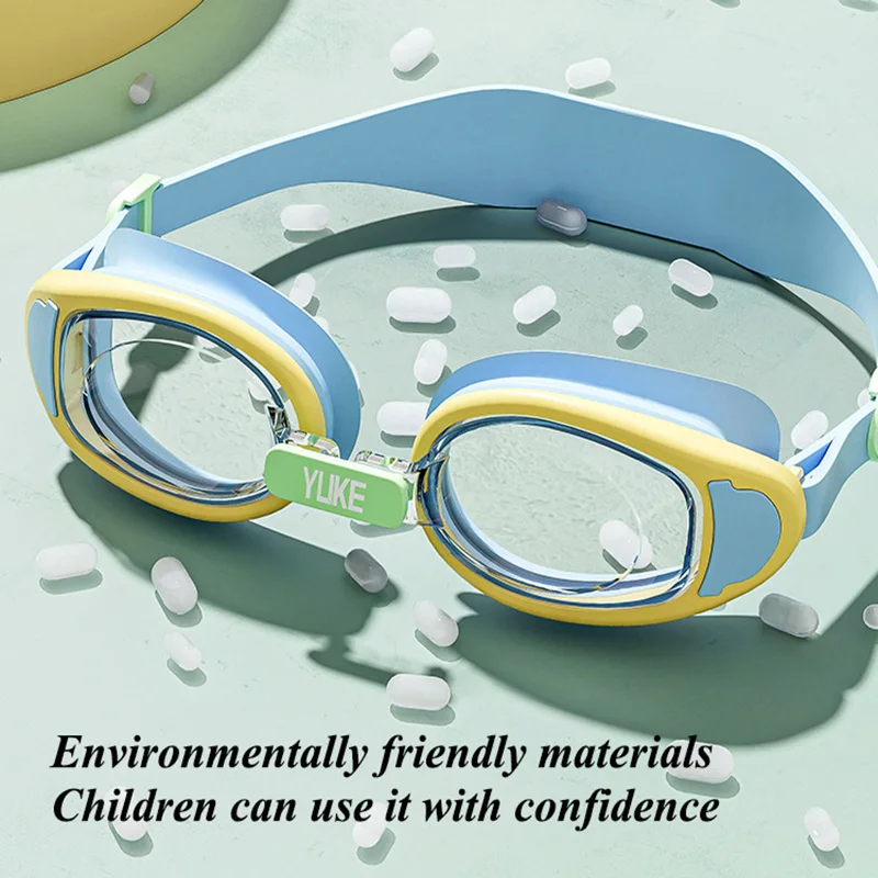 Children Swimming Goggles Boys Girls HD Waterproof Anti Fog Swimming Glasses Professional Small Frame Swim Equipment 5