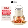 Air fryer small light bulb 2024 new household glass visual multi-functional integrated large-capacity electric fryer 1