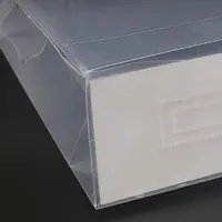Sac à main en plastique givré Transparent, 10 pièces, en plastique de haute qualité, avec Style Simple et à la mode, Transparent givré 6
